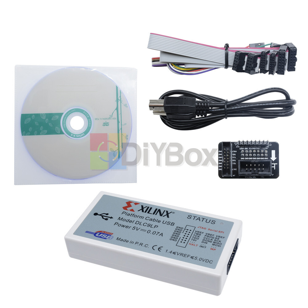 Xilinx Platform USB Download Cable M102 Jtag Programmer FPGA CPLD C-Mod XC2C64A