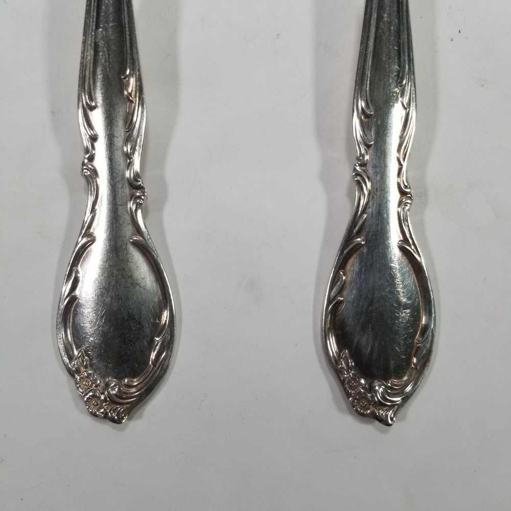 Serving Set Pie Server Fork and Spoon 9" Classic Design WM Rogers Mark 3 Piece