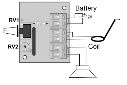 Pulse Metal Detector Metal Sensor Metal Search Handheld Detector Module
