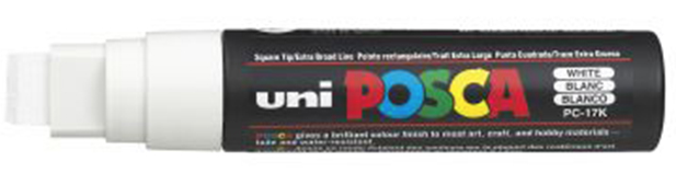 UNI POSCA PC-17K MARKER PENS - 7 COLORS AVAILABLE