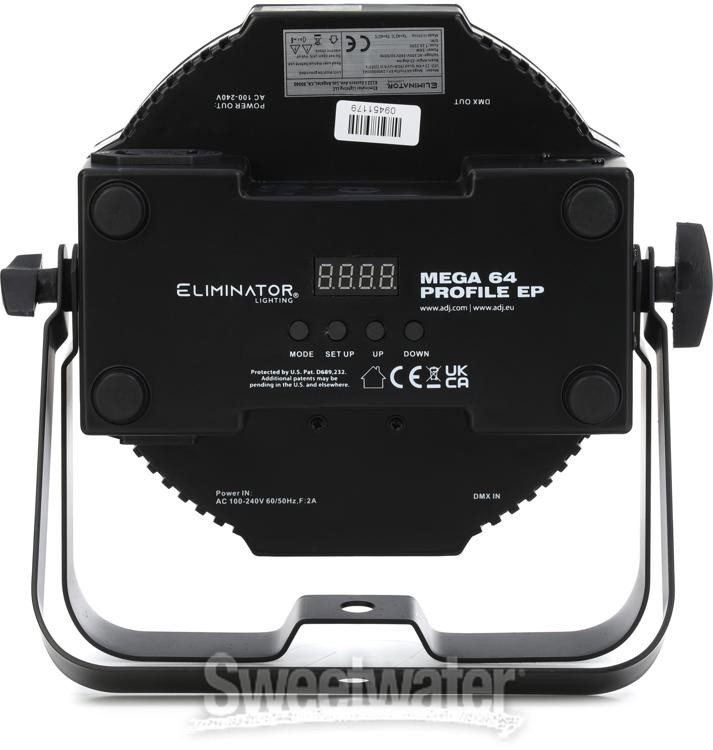 Eliminator Mega 64 Profile EP LED PAR Lighting Fixture