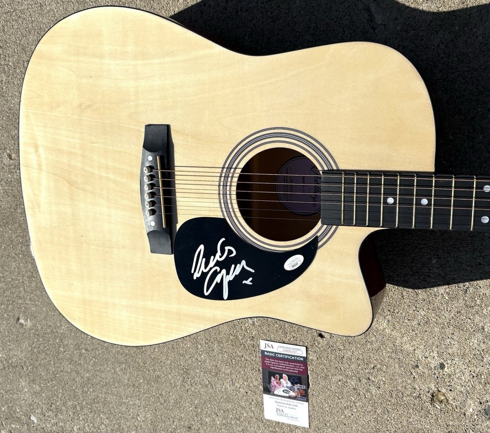 LEWIS CAPALDI SIGNED Acoustic Guitar JSA COA