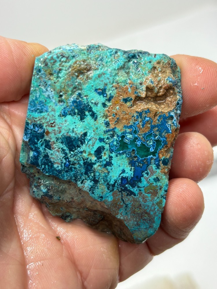 Chrysocolla Slab Cabbing Lapidary Collecting Combo Ship Avail