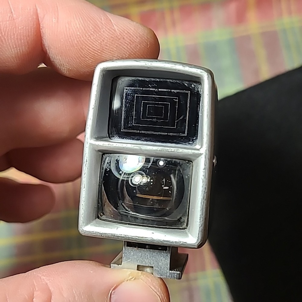 ZEISS IKON CHROME CAMERA UNIVERSAL VIEW FINDER WIDE ANGLE 427
