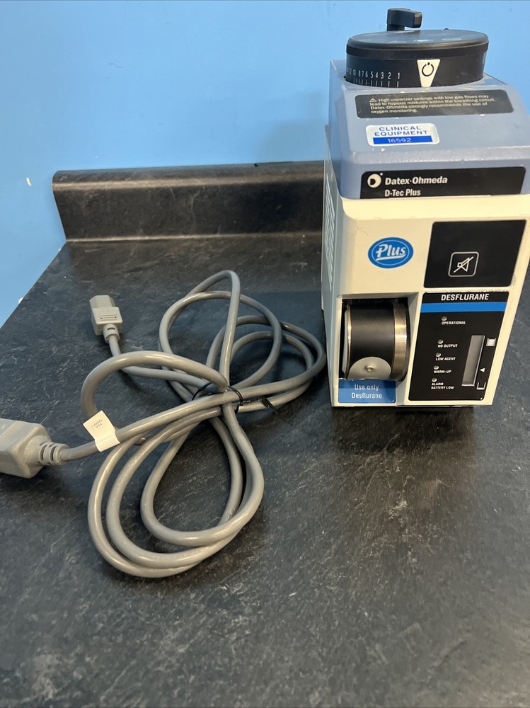 Datex Ohmeda Model Tec 6 Plus Anesthesia Vaporizer (Desflurane)