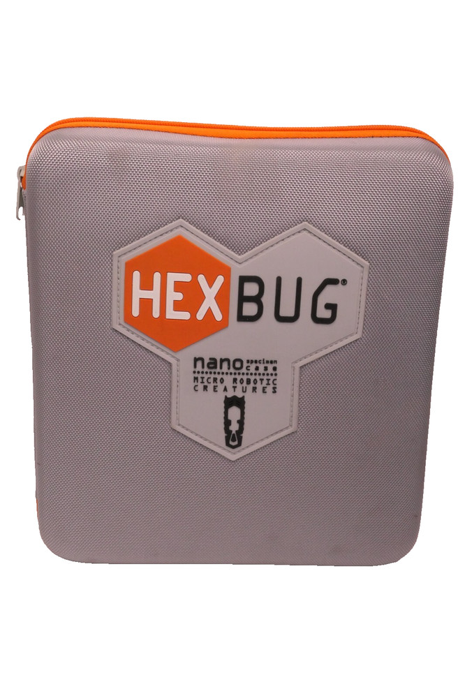 HEXBUG Nano specimen CASE with 7 Micro Robotic Creatures See Description