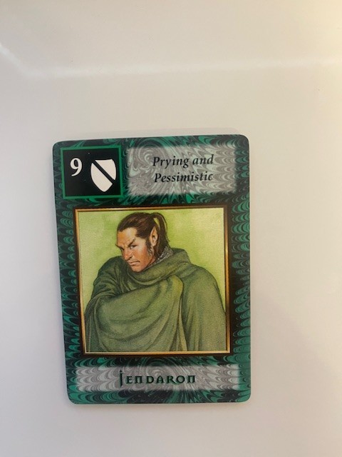 Dragonlance Fifth Age 1996 TSR Fate deck card
