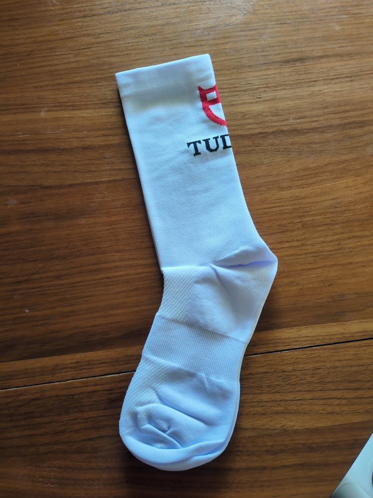 Pro Cycling TUDOR  Socks White One Size