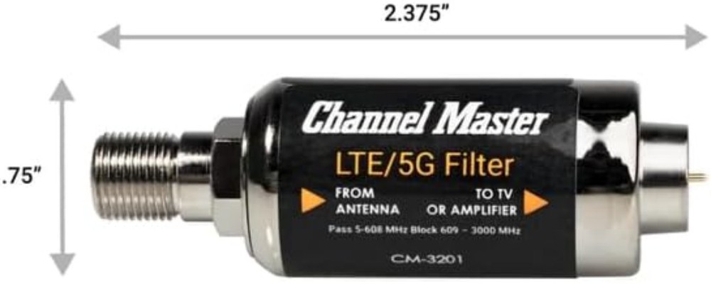 LTE/5G Filter – Reduces Pixelation & Signal Issues from LTE, 4G, 5G Interfere...