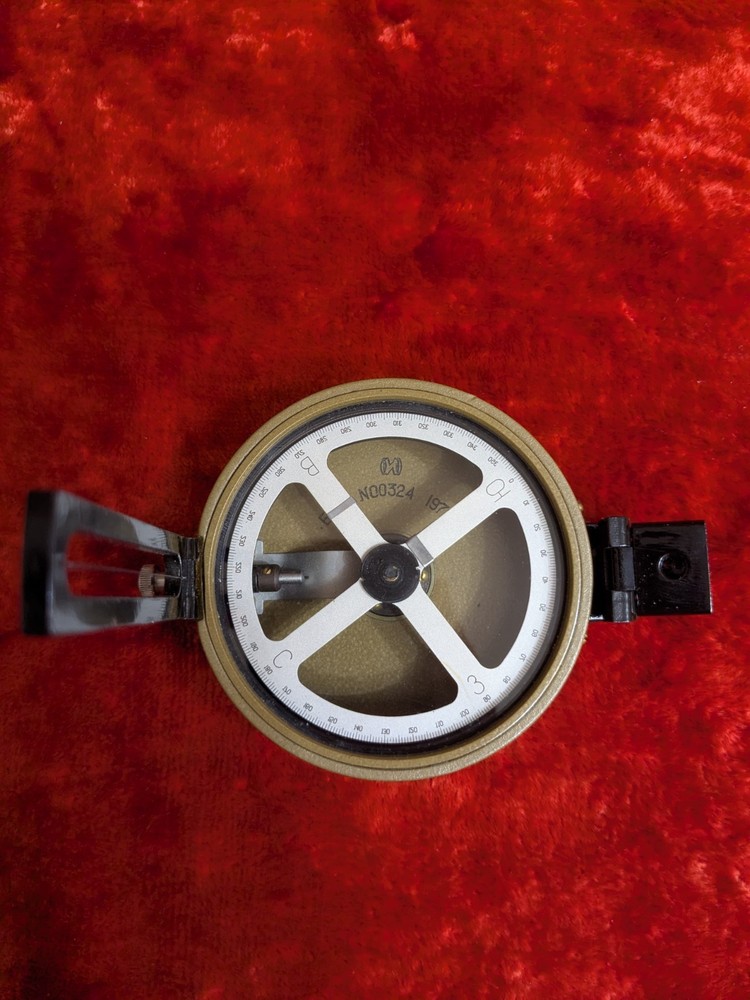 Vintage soviet compass 1978 (Bussol Schmalkalder BSh-1)
