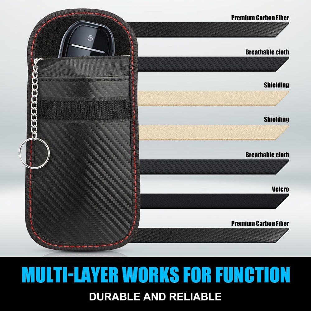 Diyife Extra Large Faraday Box, RFID Box for Car Largest + 2 Pouches