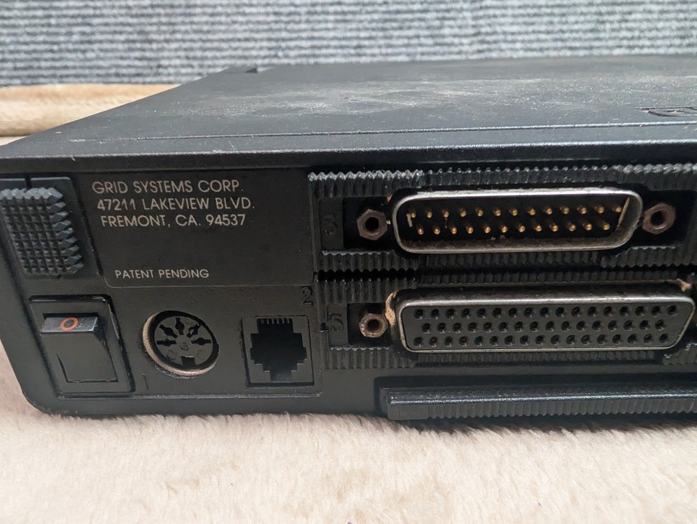 Vintage Gridcase 3 Plus Computer U.S. Central Command Air Force MacDill 1980's