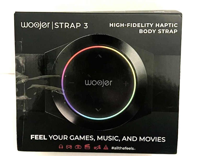 Woojer High-Fidelity Haptic Body Strap 3 -NEWOPENBOX