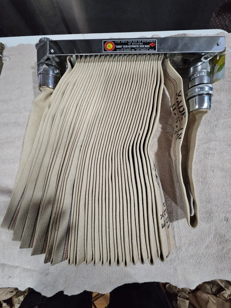 CU-60 Firehose rack, Vintage Display Rack