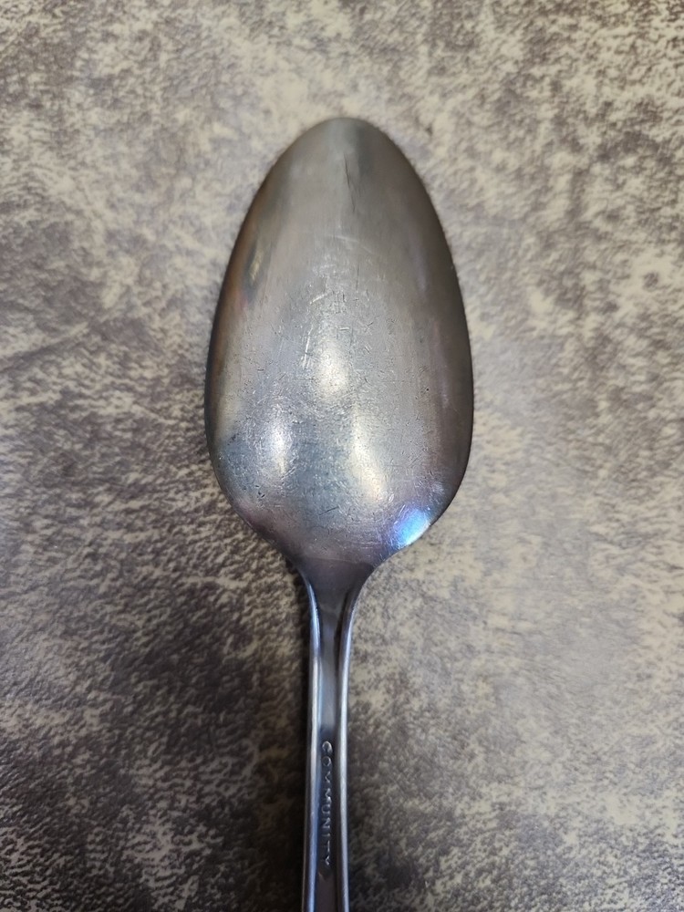 1940 Oneida Community Silver Plate Milady Pattern Teaspoon