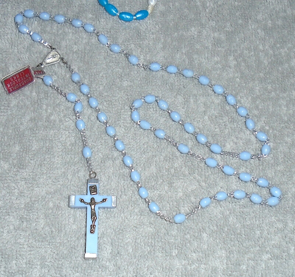 Four Plastic Modern Children's Rosaries