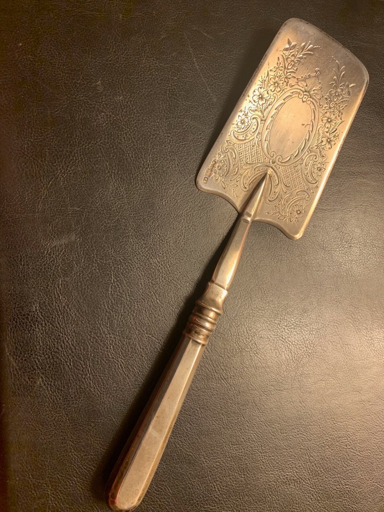 Antique Spatula Design Russian Silver 84