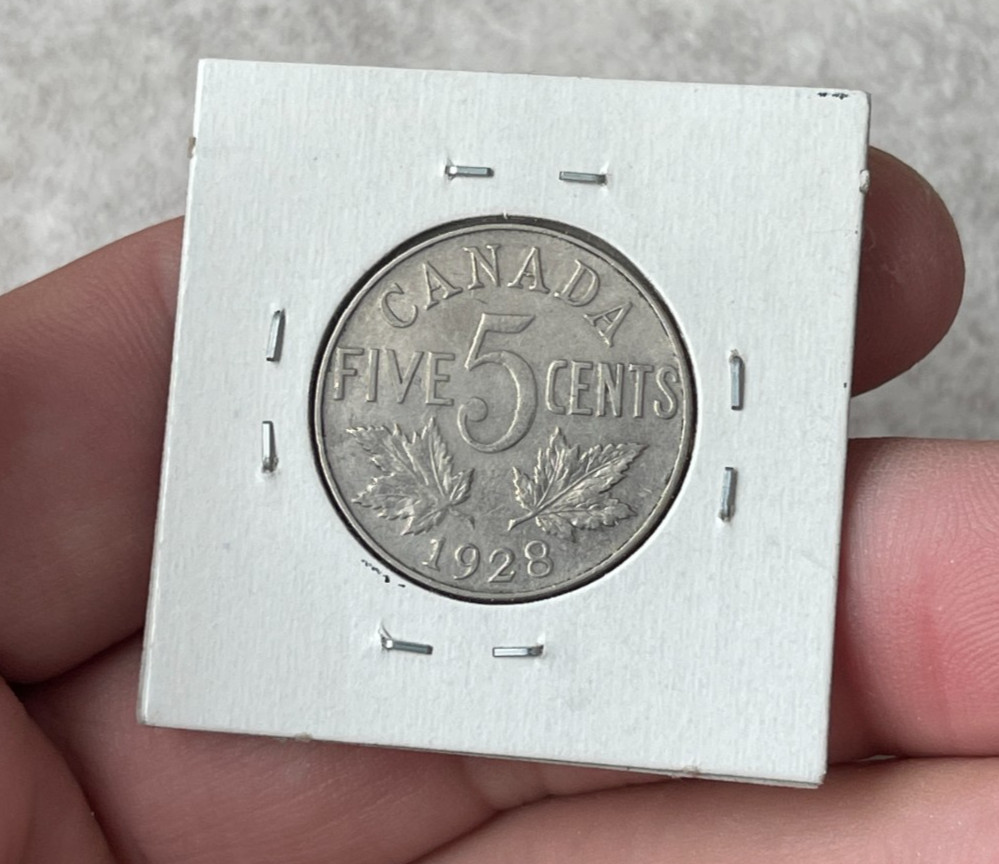 1928 Canada 5 Cents L2