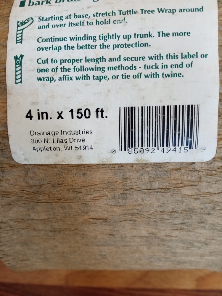 Tuttle Tree Wrap 4 in x 150 ft