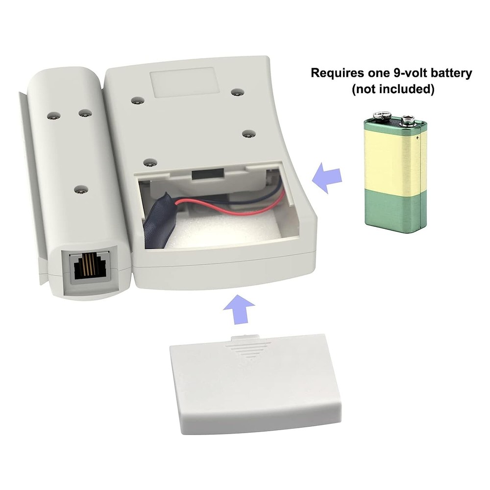 Handheld Multi-Functional Network Cable Tester - Cat6/Cat5/Cat7 & RJ11 Tester