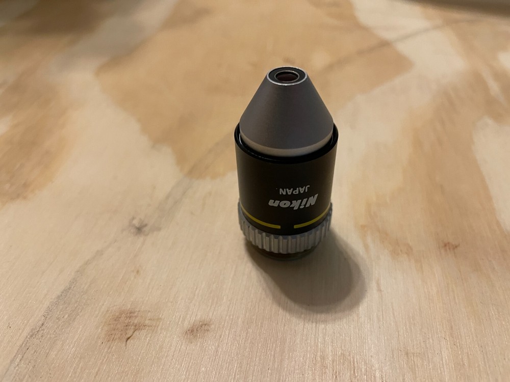 Nikon 10x Microscope Objective E 10 / 0.25 / 160/∞ infinity - Fast Shipper