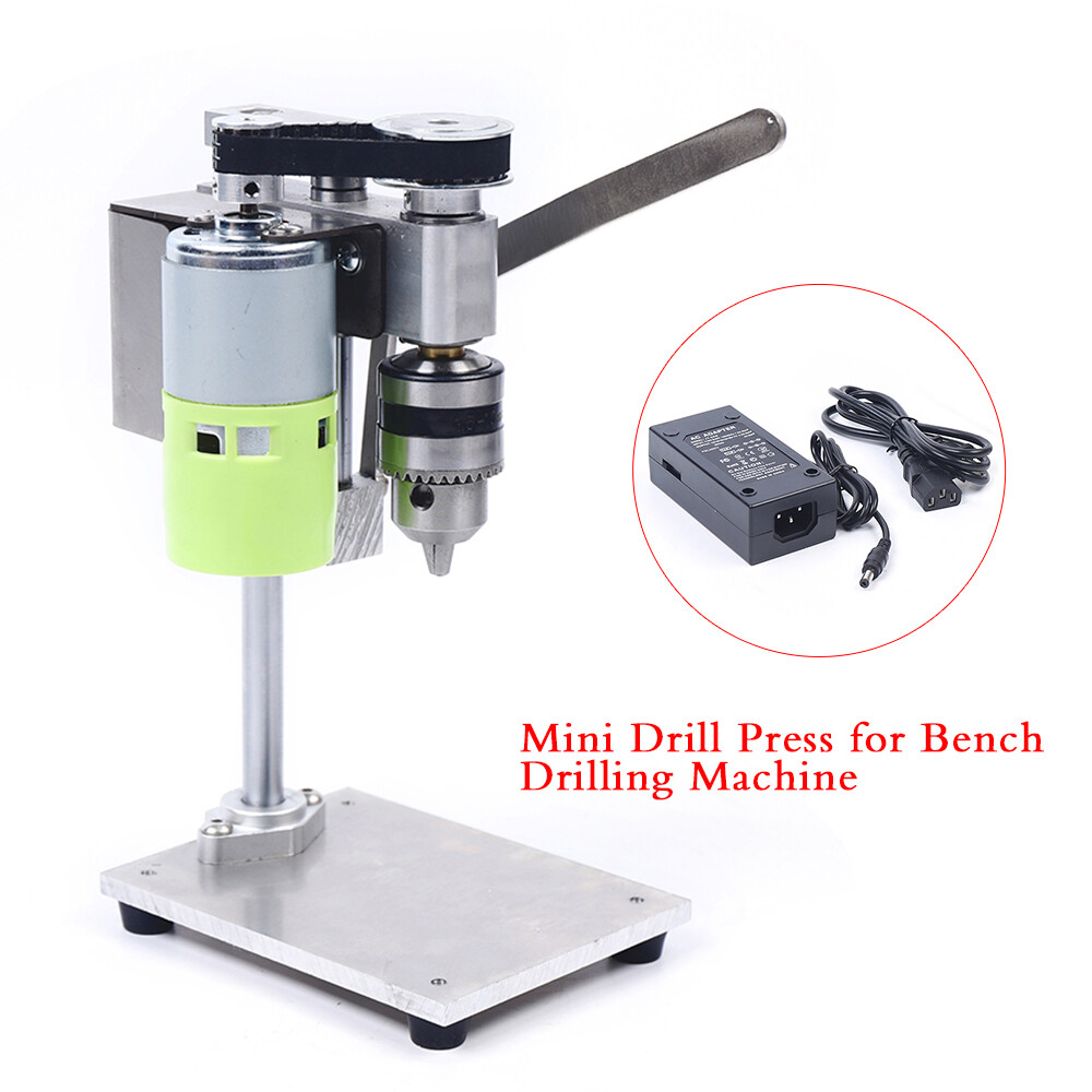 Mini Drill Press Bench Small electric Drill Machine Work Bench Variable Speed