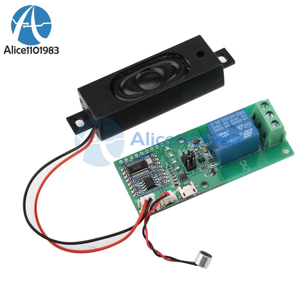 HLK-V20 Smart Voice Recognition Voice Control Switch Module Serial Port DIY