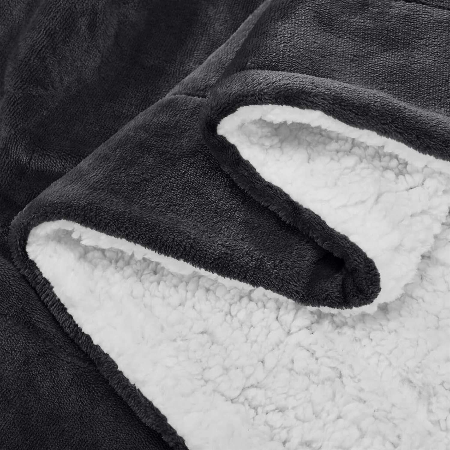 Sherpa Fleece Blanket for Winter Ultra Soft Warm Sherpa Bedding Throw Twin Queen