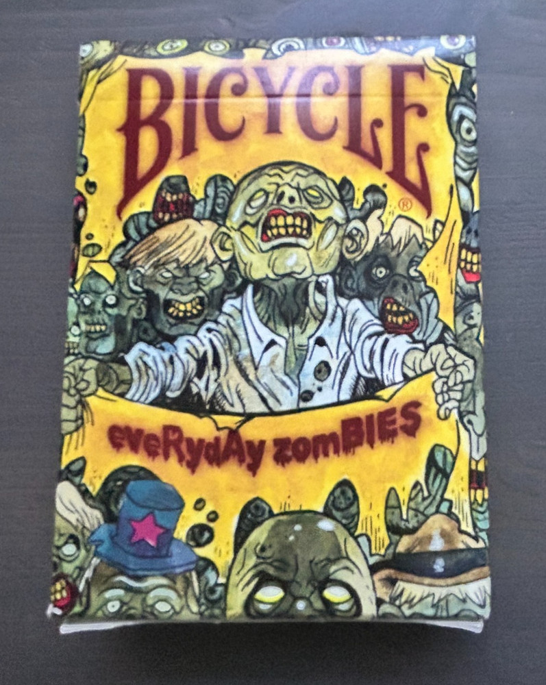Bicycle Everyday Zombies Playing Cards Custom Deck (Open Box)