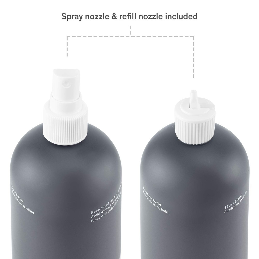 Boundless Audio Record Cleaner Solution - Extra Large 17oz Vinyl Record Cleaner
