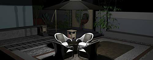 Magictec 44 LED Patio Umbrella Cordless Lights with 3 Modes,Battery Not Include