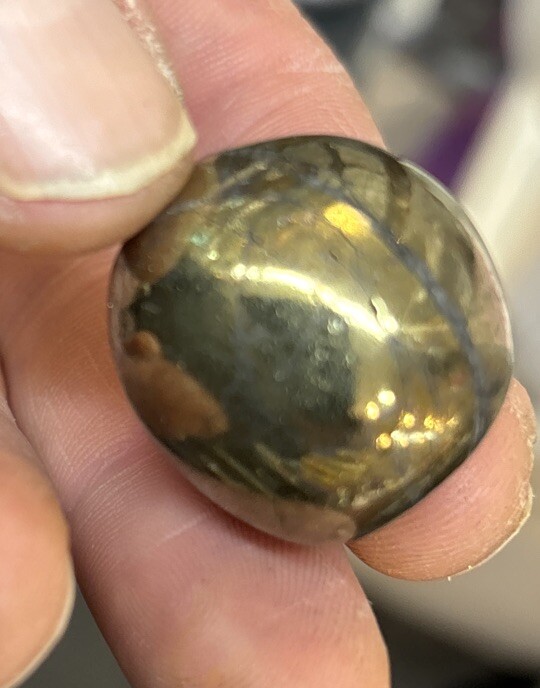 1 Piece Tumbled Chalcopyrite Average Size 30 Grams