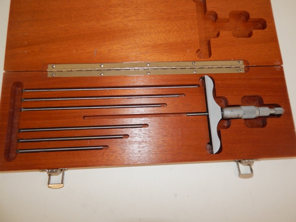 ^^ FOWLER 0-6" DEPTH MICROMETER (SBH31)