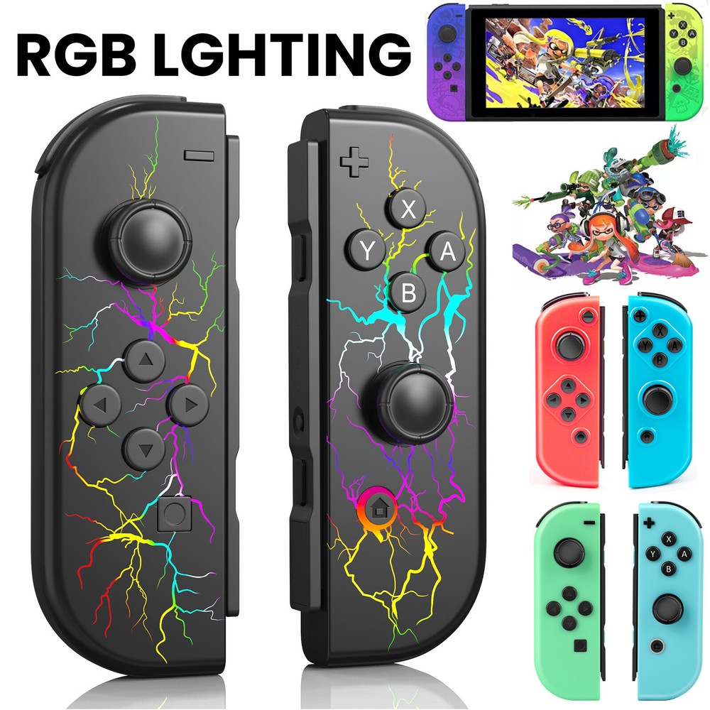 Wireless Controller for Nintendo Switch Gamepad Adapter Power Supply left& right