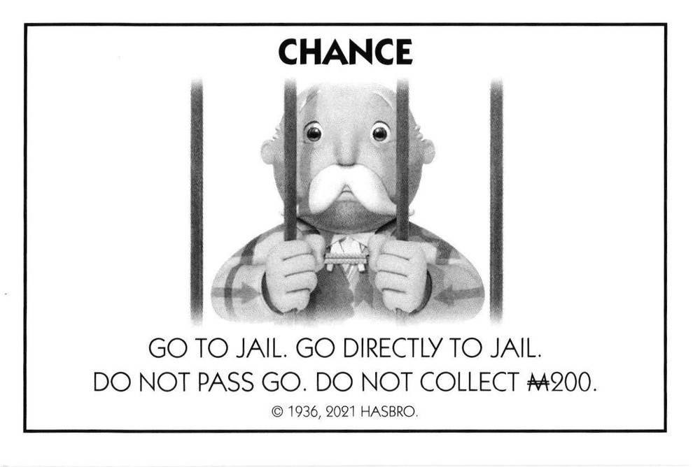 Monopoly Card Chance