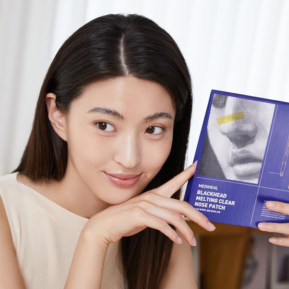 Mediheal Blackhead Melting Clear Nose Patch 4 Pack - 3 Step Pore Sheets