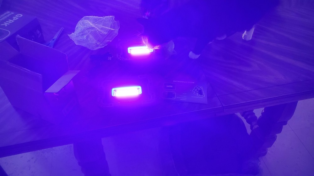 GPRK Portable Rechargeable BlackLight Panel (Two) 25 Watt