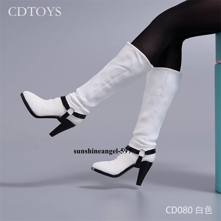 1/6 Scale Female Boots For 12"PH TBL JIAOU Hot Worldbox HT Figure Body