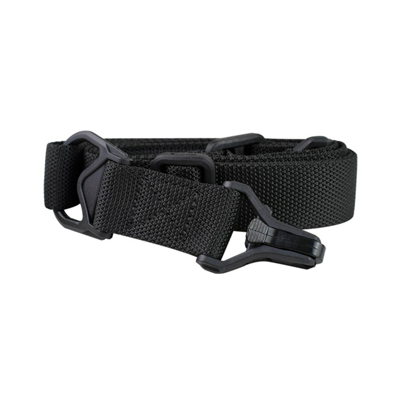 Outdoor MS1 gun strap black - MS1 two-point quick and efficient adjustable sling