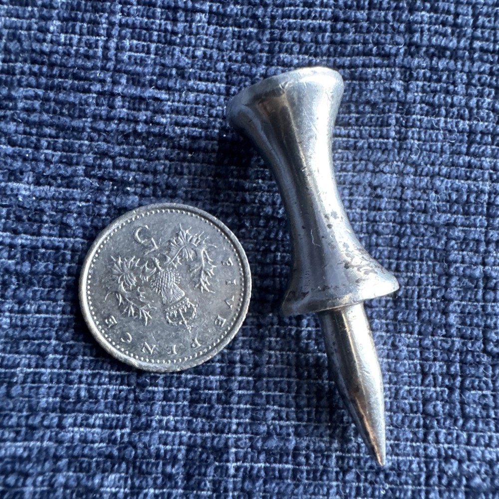 vintage sterling silver golf tee