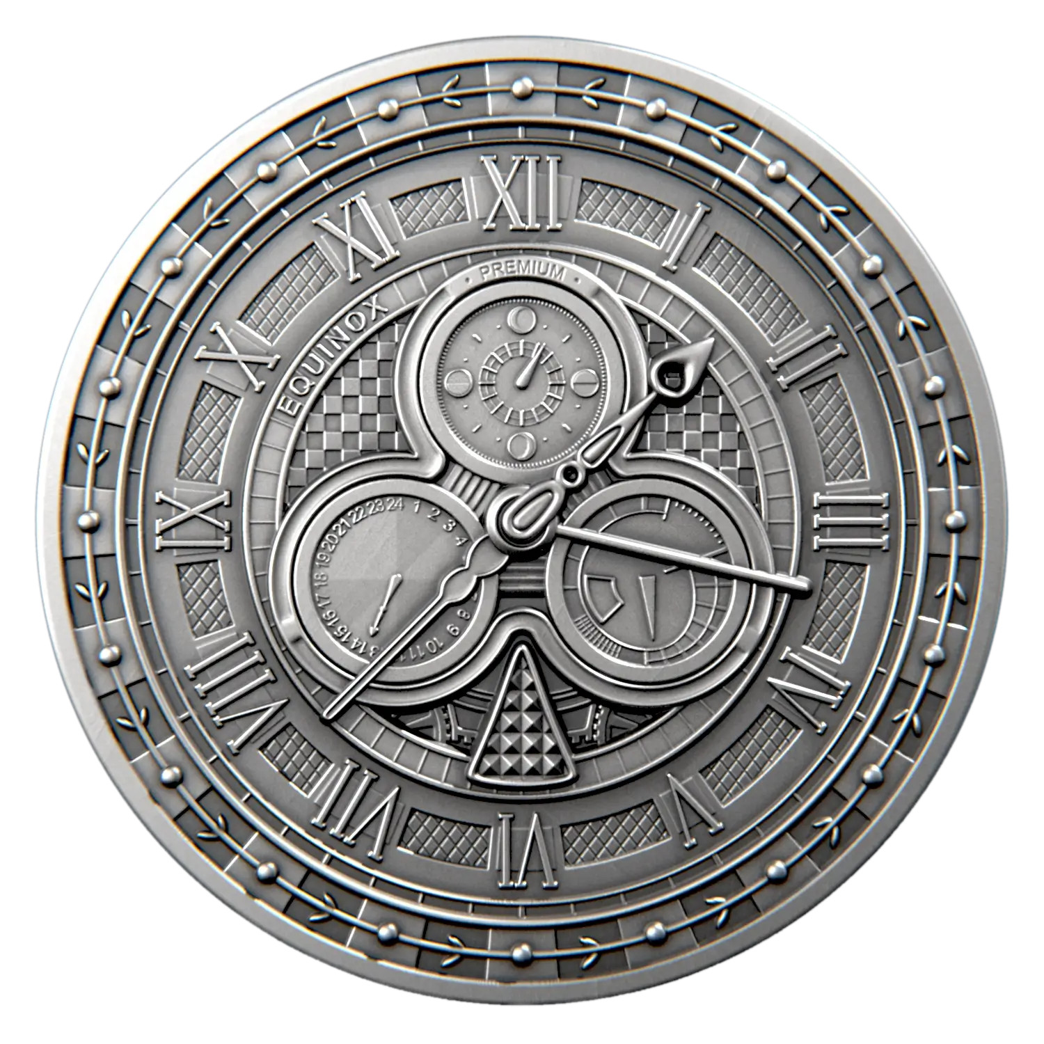 2 Dollars Silver Coin ‘Equinox’ Artistic Cosmic Design, Limited Edition, Art