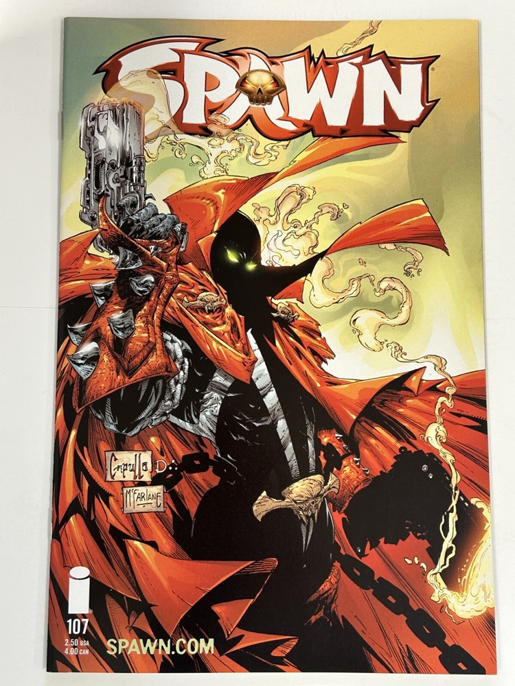 SPAWN #107 NEAR MINT 2001 TODD MCFARLANE IMAGE COMICS b-499