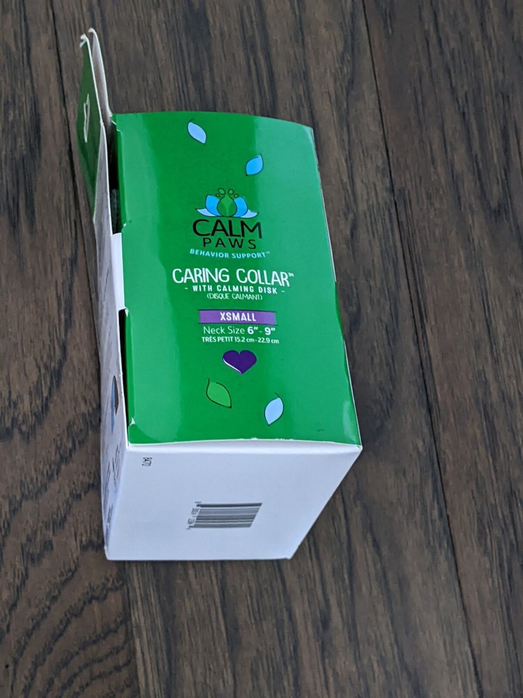 Calm Paws Behavior Support Caring Collar With Calming Disk - Extra Small
