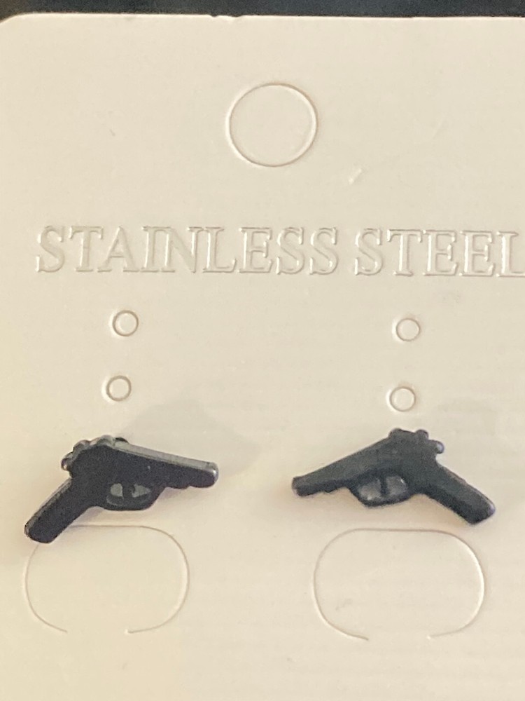 Pistol Earrings