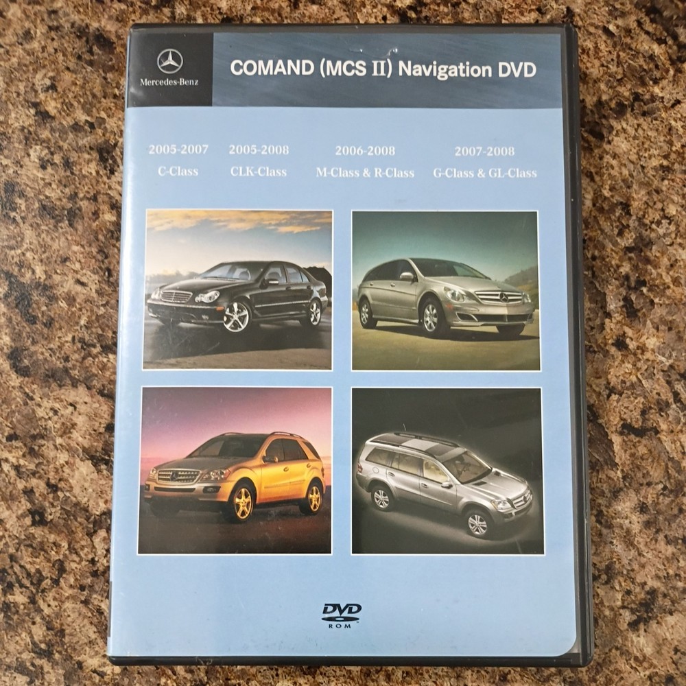 Mercedes Navigation Disc ( See model)