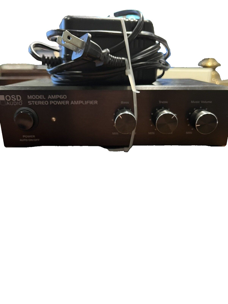 OSD Audio model amp 60 stereo power amplifier