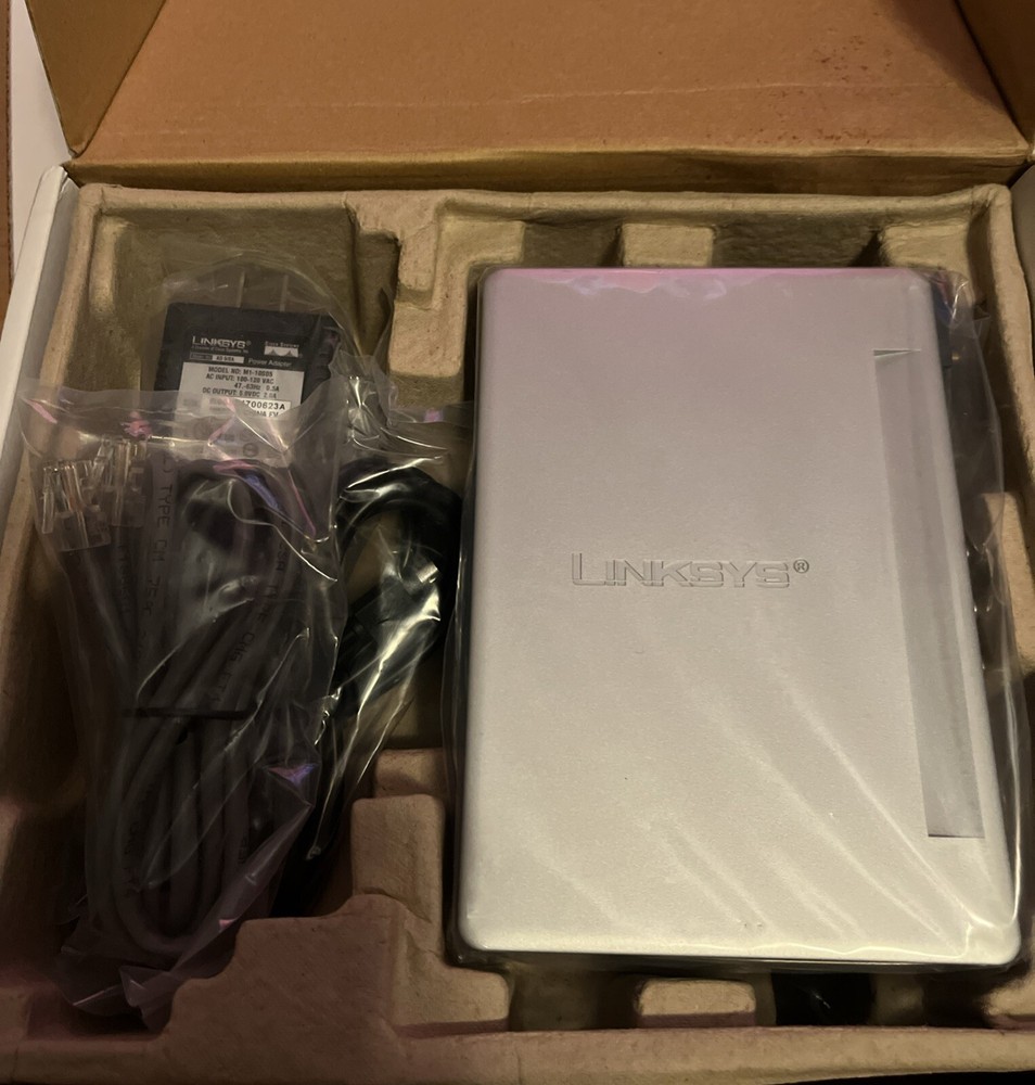 Linksys Wireless Media Adapter WMA11B Complete Open Box New