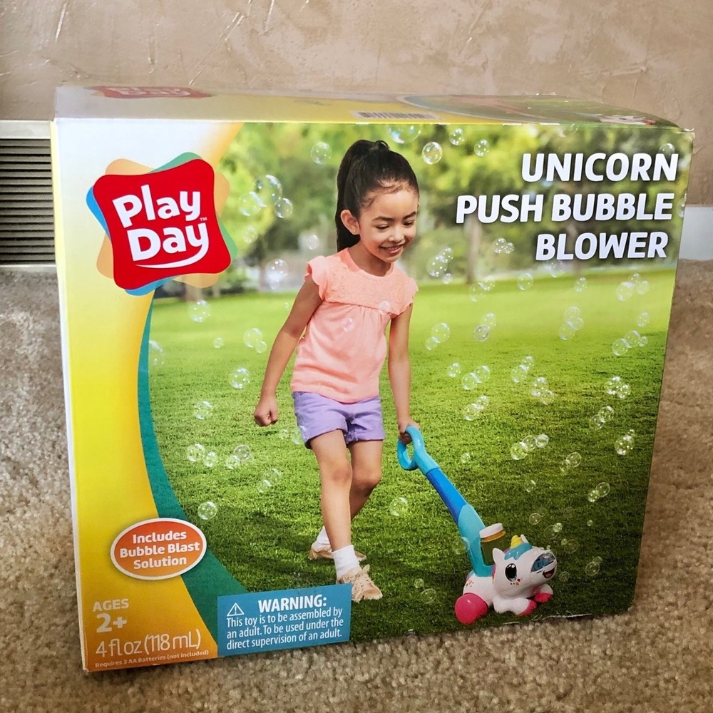 Unicorn Push Bubble Blower (Z216)