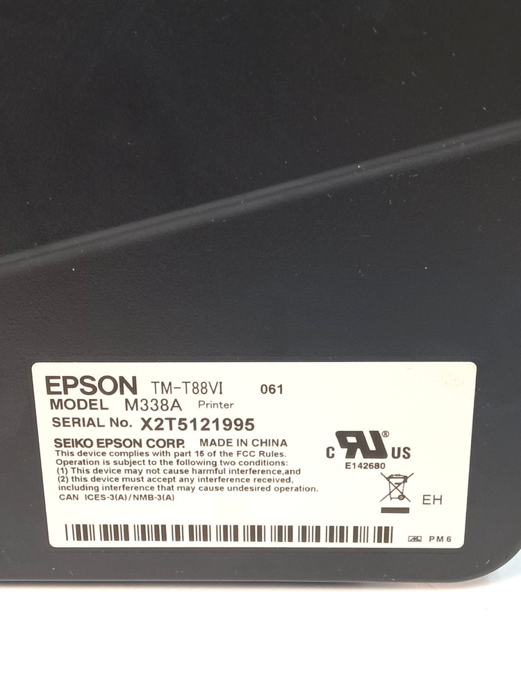 Epson M338A Thermal Receipt Printer
