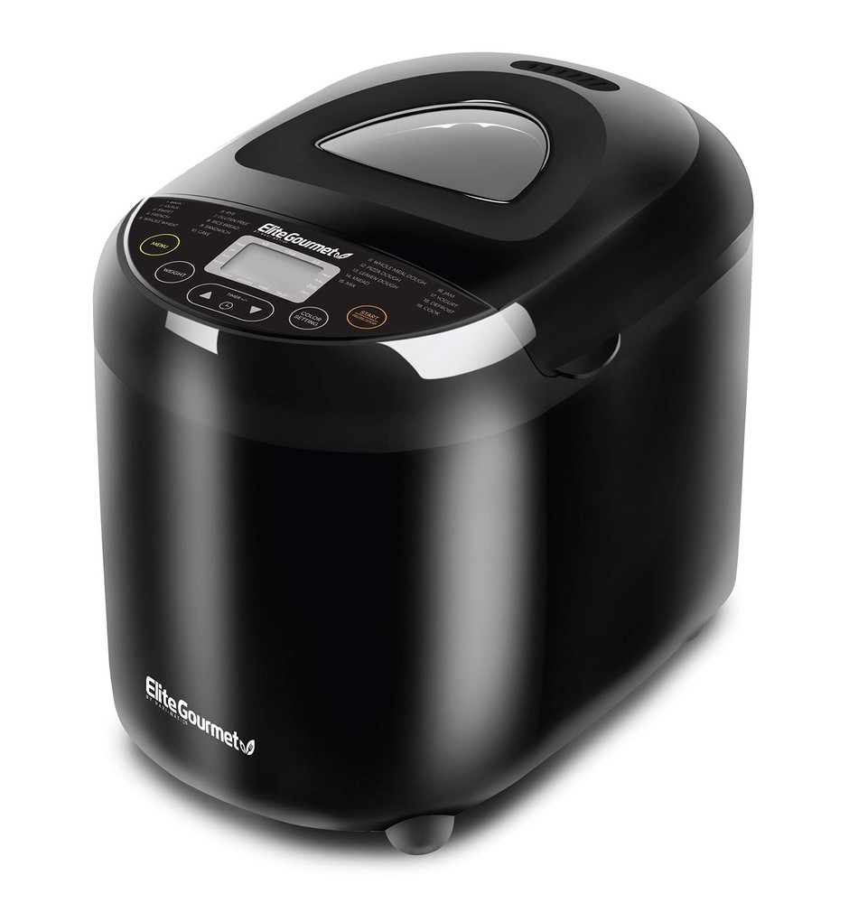 Programmable Bread Maker, 2 lb Loaf, 19 Presets, GlutenFree, Delay Timer